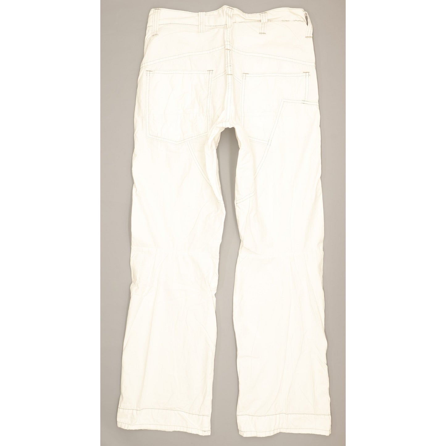 G-Star New Trash Men White Straight Regular Jeans W32 L32
