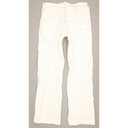 G-Star New Trash Men White Straight Regular Jeans W32 L32