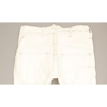 G-Star New Trash Men White Straight Regular Jeans W32 L32