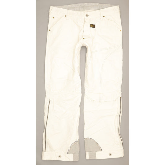 G-Star SC Concept Men White Straight Regular Jeans W36 L31