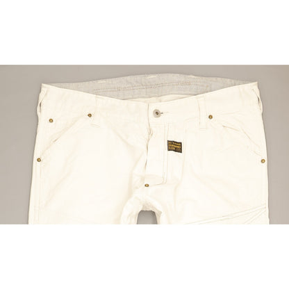 G-Star SC Concept Men White Straight Regular Jeans W36 L31