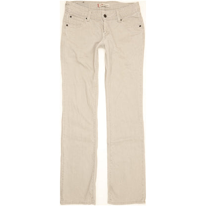 Levi's 570 Men Grey Straight Slim Stretch Jeans W30 L34