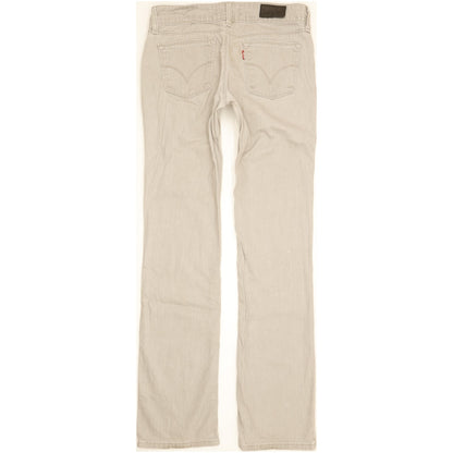 Levi's 570 Men Grey Straight Slim Stretch Jeans W30 L34