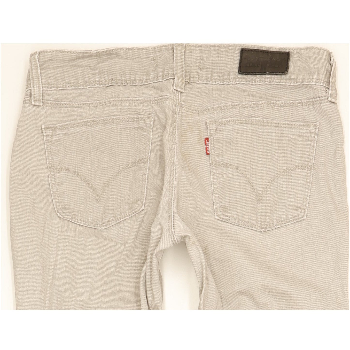 Levi's 570 Men Grey Straight Slim Stretch Jeans W30 L34
