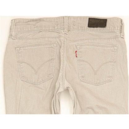 Levi's 570 Men Grey Straight Slim Stretch Jeans W30 L34