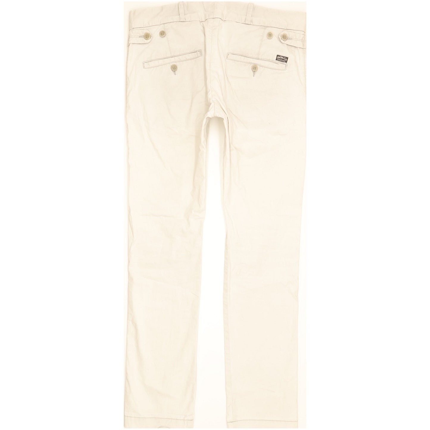 Diesel Men Grey Straight Slim Chino Stretch Jeans W30 L31