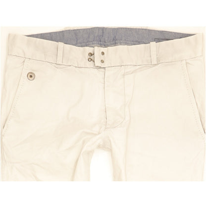 Diesel Men Grey Straight Slim Chino Stretch Jeans W30 L31