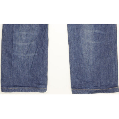 Levi's 519 Men Blue Straight Slim Stretch Jeans W32 L31