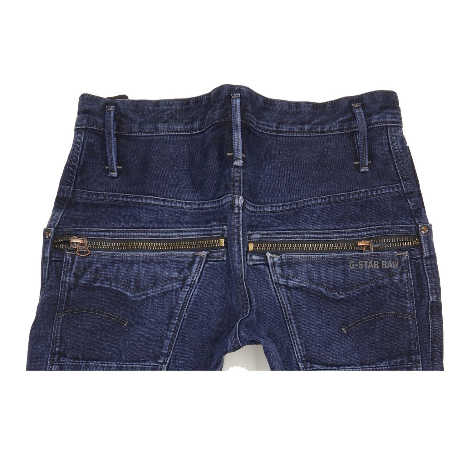 G-Star New Riley 3D Men Navy Tapered Loose Jeans W30 L32