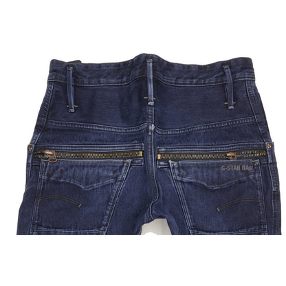 G-Star New Riley 3D Men Navy Tapered Loose Jeans W30 L32