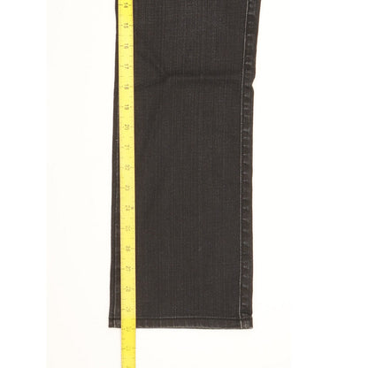 G-Star Berlin Women Black Straight Slim Stretch Jeans W28 L30