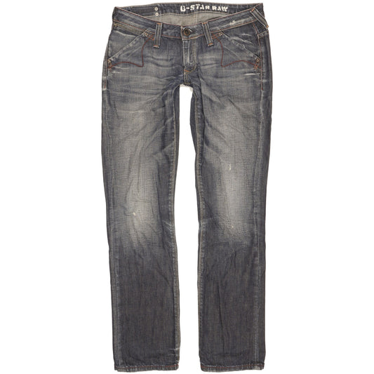 G-Star Limit Men Blue Straight Slim Jeans W31 L34