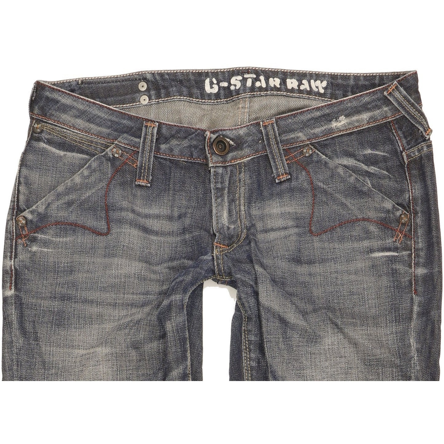 G-Star Limit Men Blue Straight Slim Jeans W31 L34