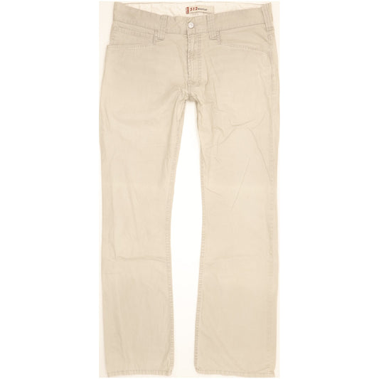 Levi's 512 Men Grey Bootcut Slim Jeans W36 L33