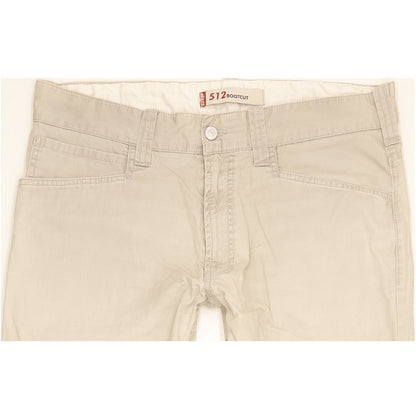 Levi's 512 Men Grey Bootcut Slim Jeans W36 L33