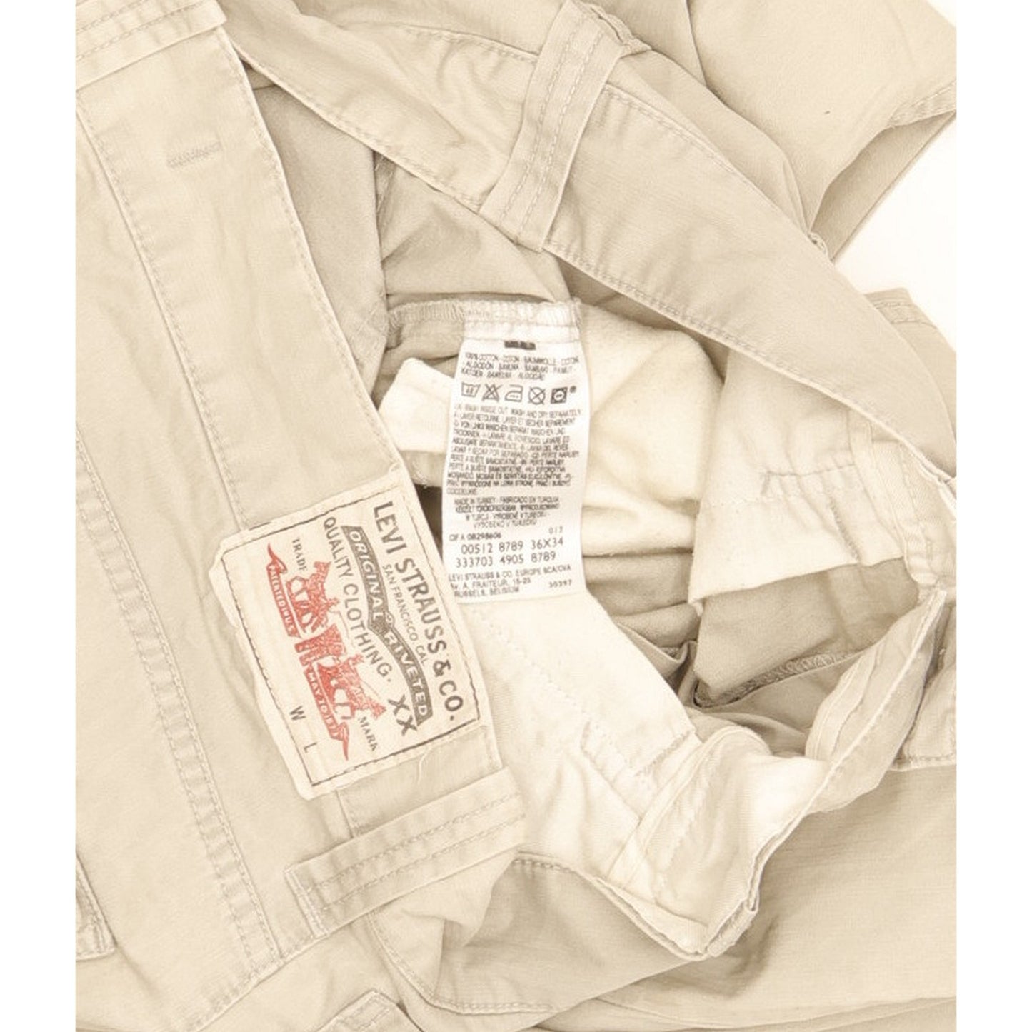 Levi's 512 Men Grey Bootcut Slim Jeans W36 L33