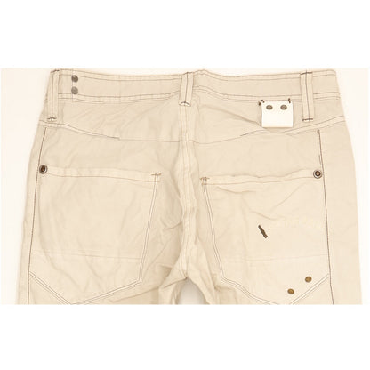 G-Star Locker Men Beige Straight Regular Jeans W31 L32
