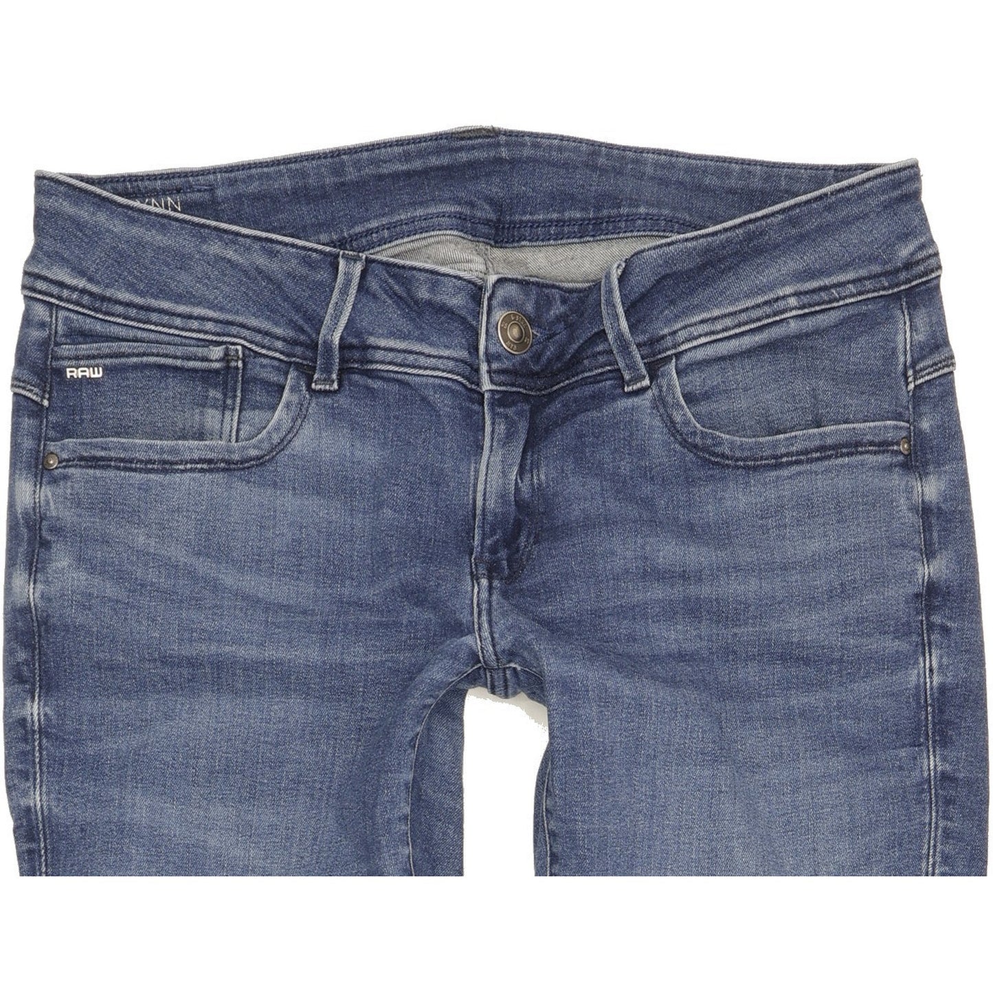 G-Star Lynn Women Blue Skinny Slim Stretch Jeans W31 L30