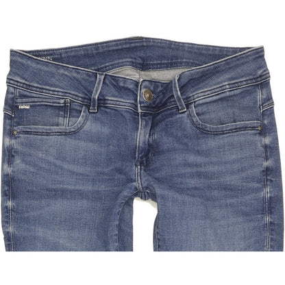 G-Star Lynn Women Blue Skinny Slim Stretch Jeans W31 L30