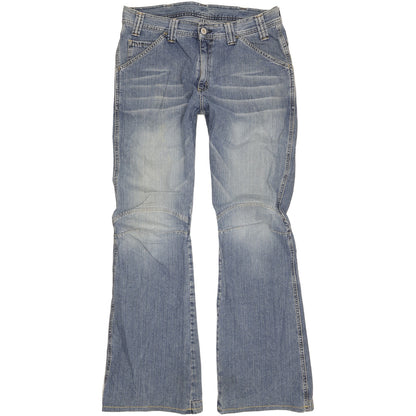 G-Star Comwood Men Blue Bootcut Regular Jeans W34 L34