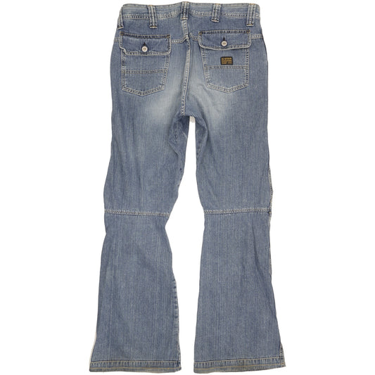 G-Star Comwood Men Blue Bootcut Regular Jeans W34 L34