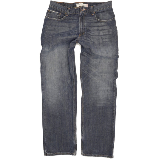 Levi's 569 Men Blue Straight Loose Jeans W34 L34