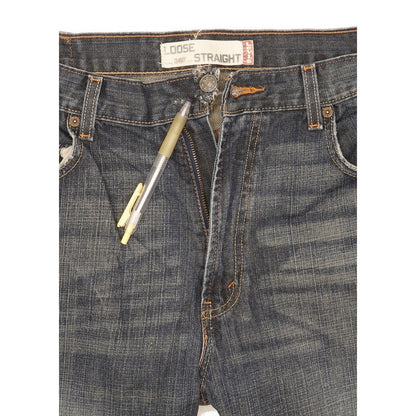 Levi's 569 Men Blue Straight Loose Jeans W34 L34