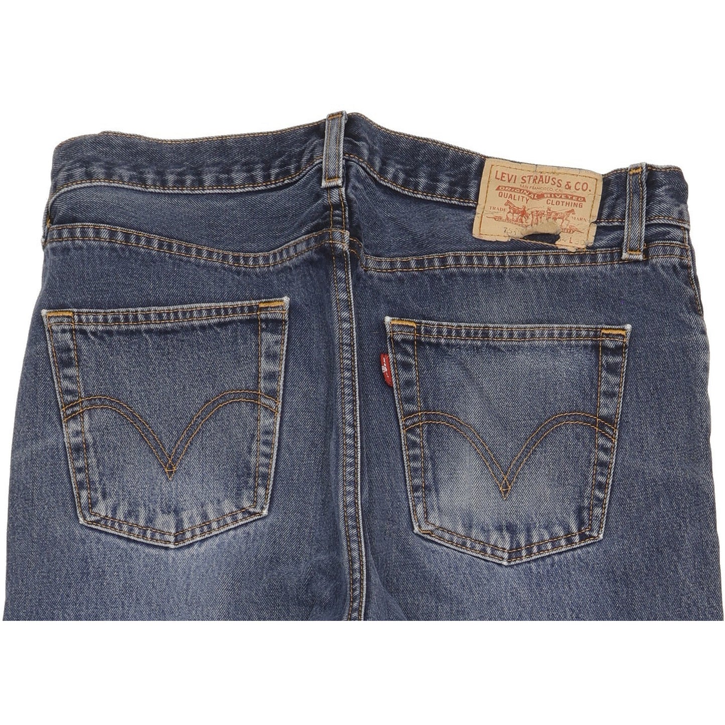 Levi's 751 Men Blue Straight Regular Jeans W34 L30