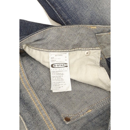 G-Star Midge Women Blue Straight Slim Stretch Jeans W31 L32