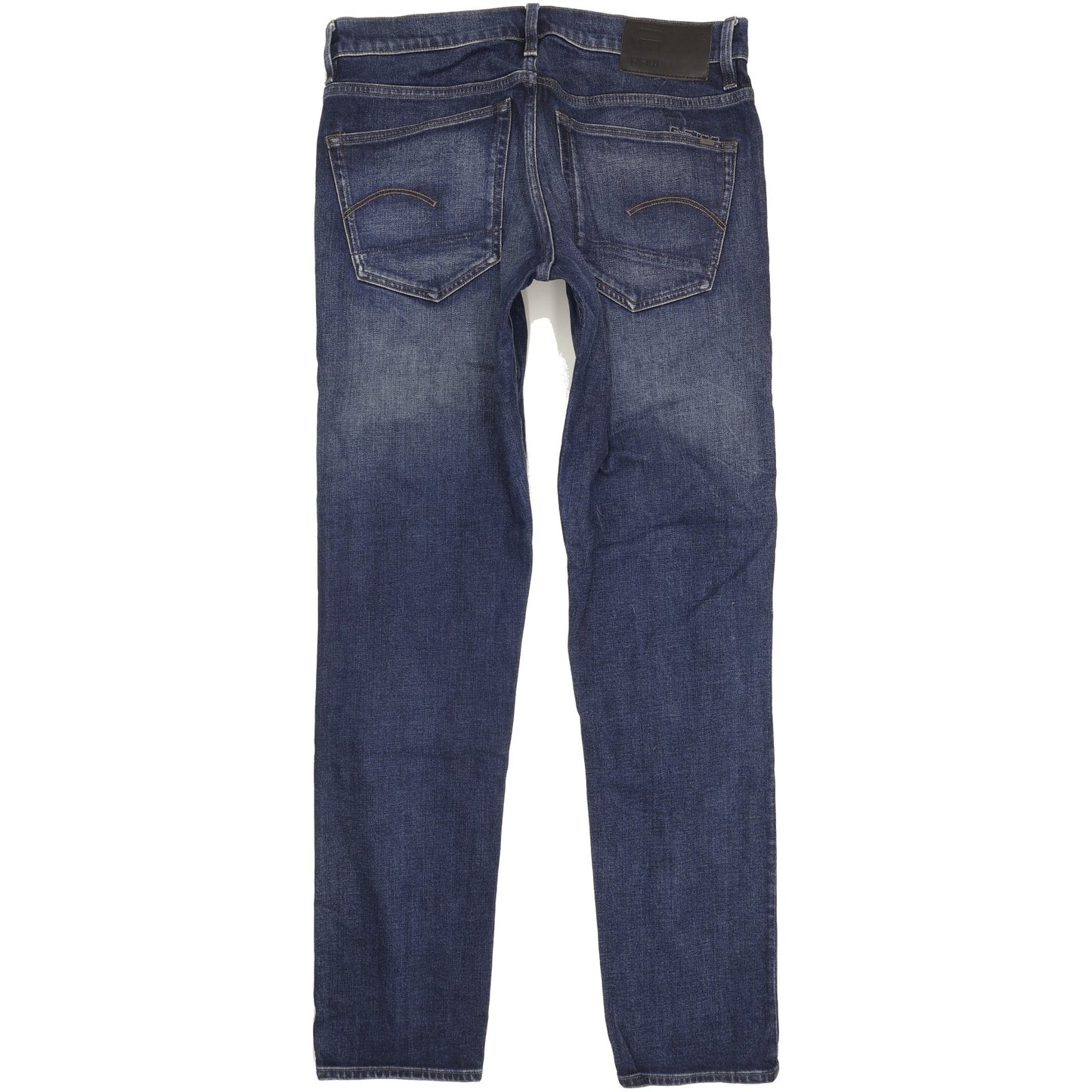 G-Star 3301 Men Blue Tapered Regular Stretch Jeans W32 L34