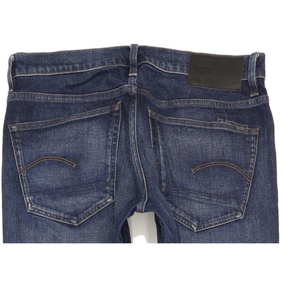 G-Star 3301 Men Blue Tapered Regular Stretch Jeans W32 L34
