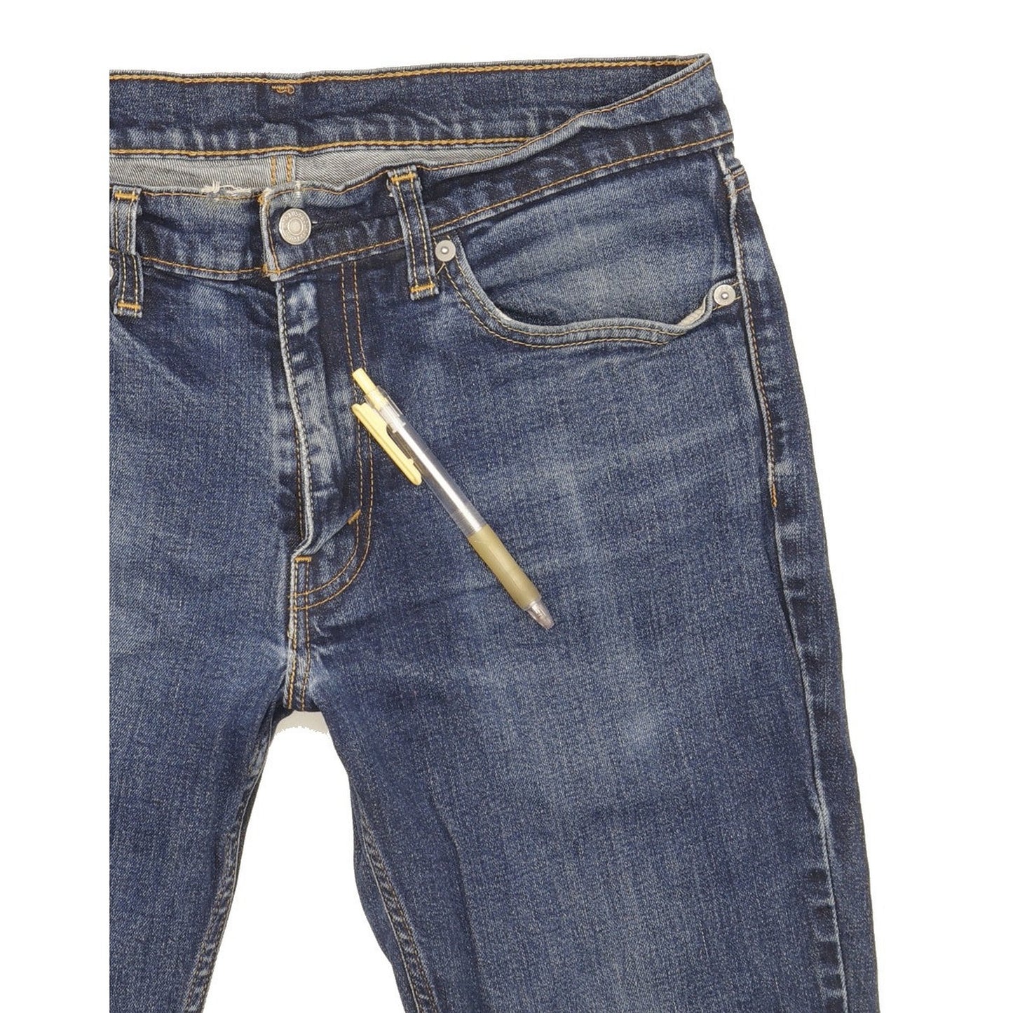Levi's 511 Men Blue Straight Slim Stretch Jeans W33 L28