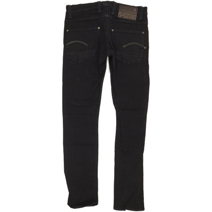 G-Star Defend Men Black Straight Slim Stretch Jeans W31 L31