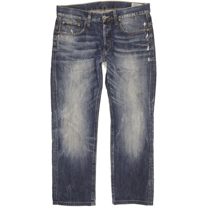 G-Star 3301 Men Blue Straight Regular Jeans W33 L27