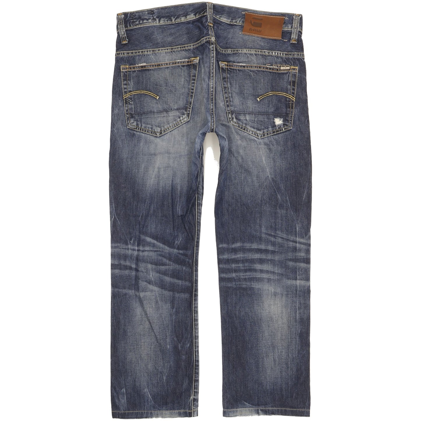 G-Star 3301 Men Blue Straight Regular Jeans W33 L27