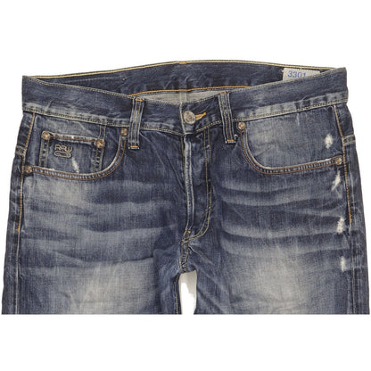 G-Star 3301 Men Blue Straight Regular Jeans W33 L27