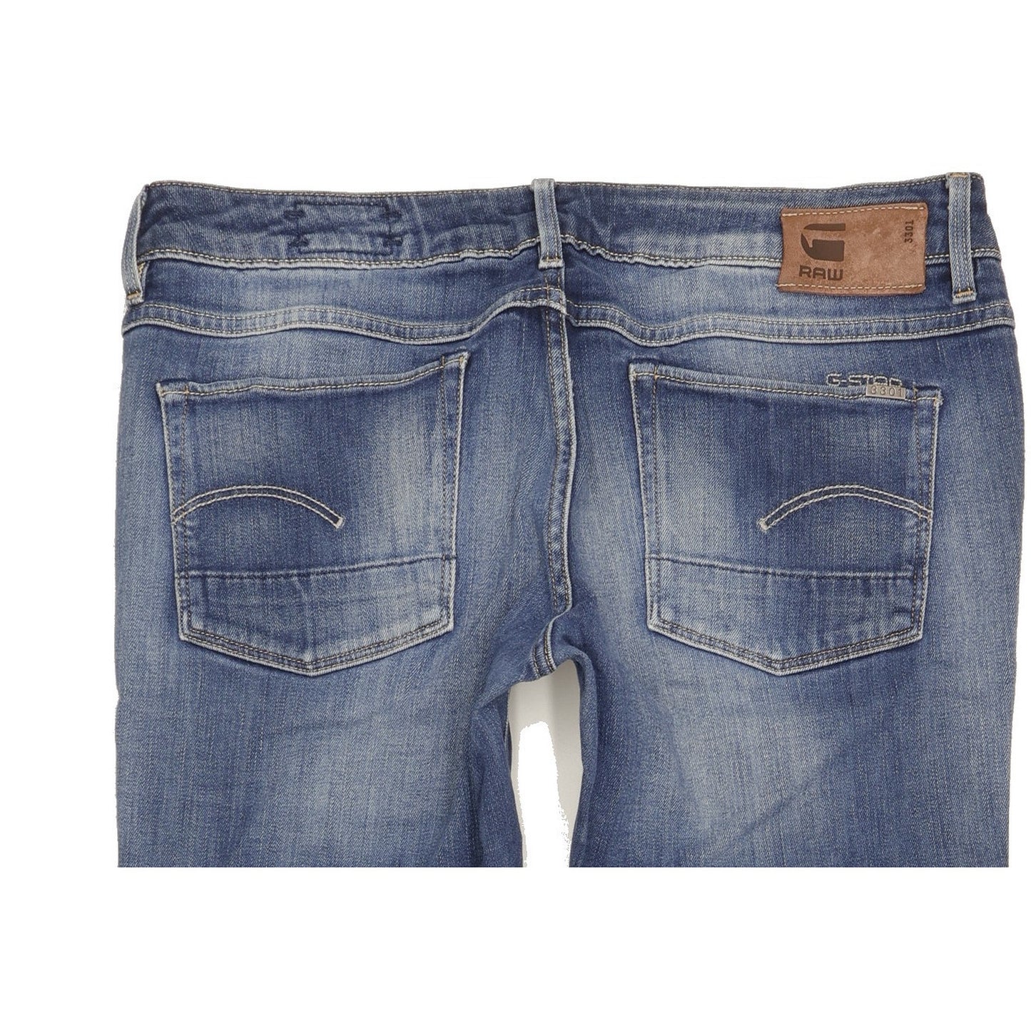 G-Star 3301 Women Blue Bootcut Slim Stretch Jeans W30 L34