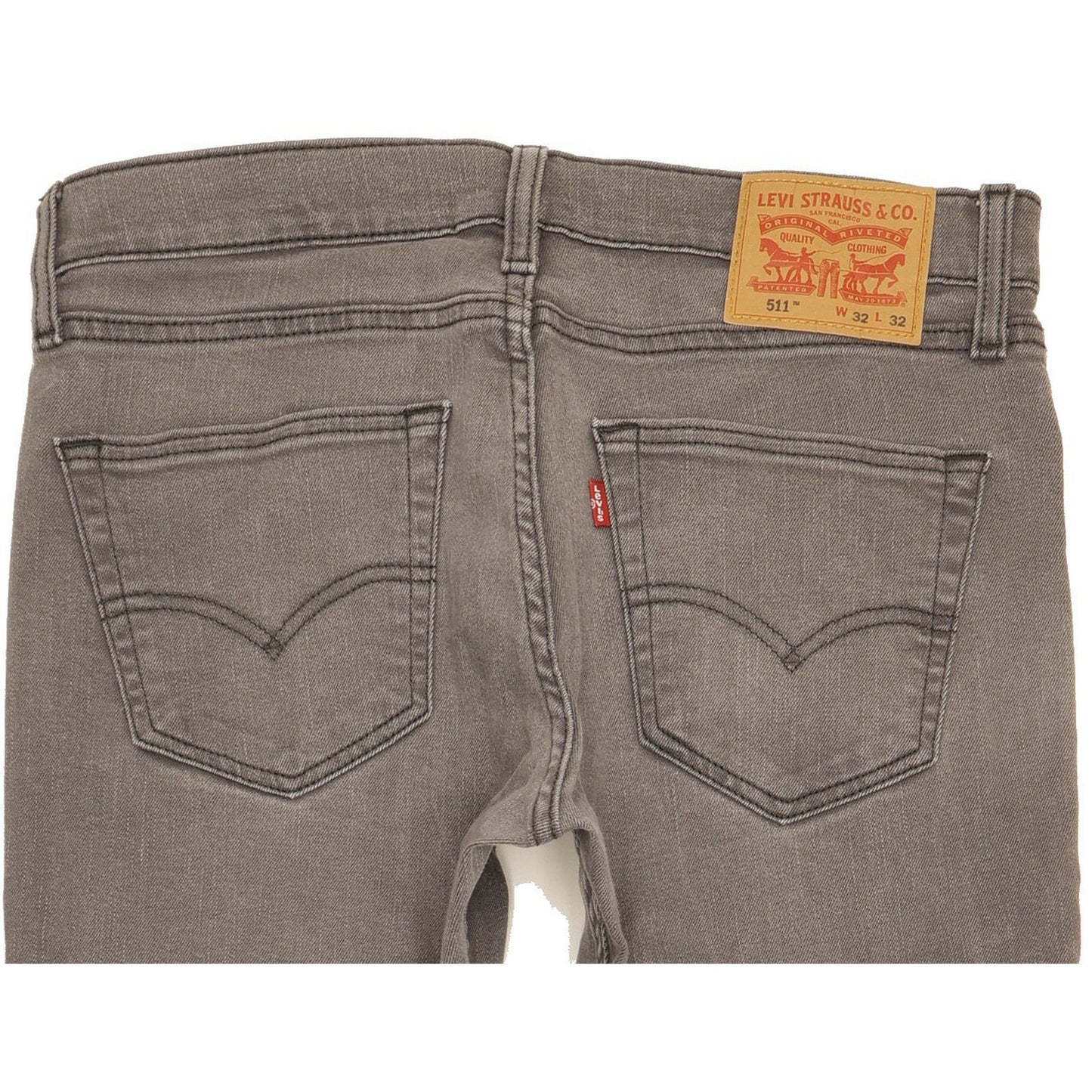 Diesel 511 Men Grey Straight Slim Stretch Jeans W32 L31