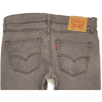 Diesel 511 Men Grey Straight Slim Stretch Jeans W32 L31