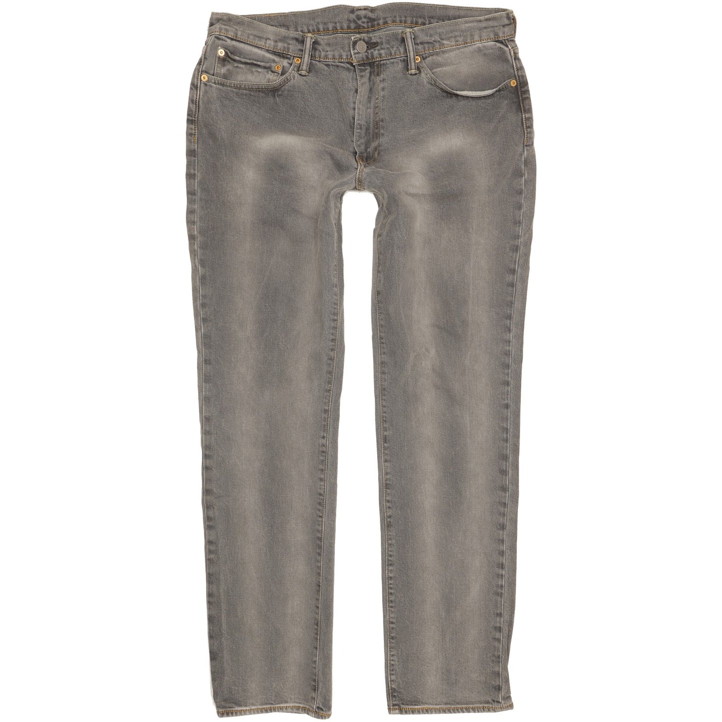 Levi's 511 Men Grey Straight Slim Stretch Jeans W36 L34