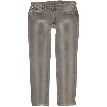 Levi's 511 Men Grey Straight Slim Stretch Jeans W36 L34