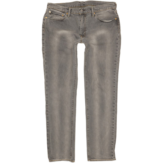 Levi's 511 Men Grey Straight Slim Stretch Jeans W36 L34