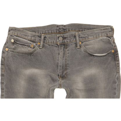 Levi's 511 Men Grey Straight Slim Stretch Jeans W36 L34