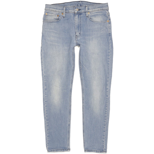 Levi's 512 Men Blue Tapered Slim Stretch Jeans W33 L28