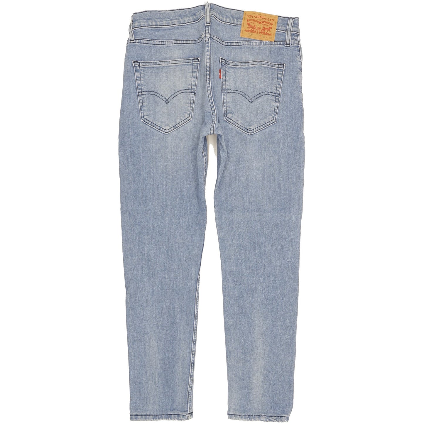 Levi's 512 Men Blue Tapered Slim Stretch Jeans W33 L28