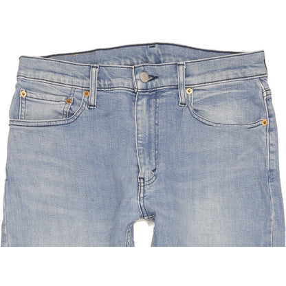 Levi's 512 Men Blue Tapered Slim Stretch Jeans W33 L28