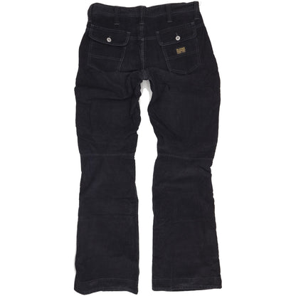 G-Star Comwood Men Black Bootcut Regular Trousers W34 L36