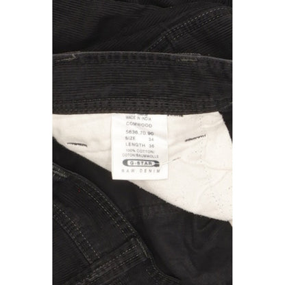 G-Star Comwood Men Black Bootcut Regular Trousers W34 L36