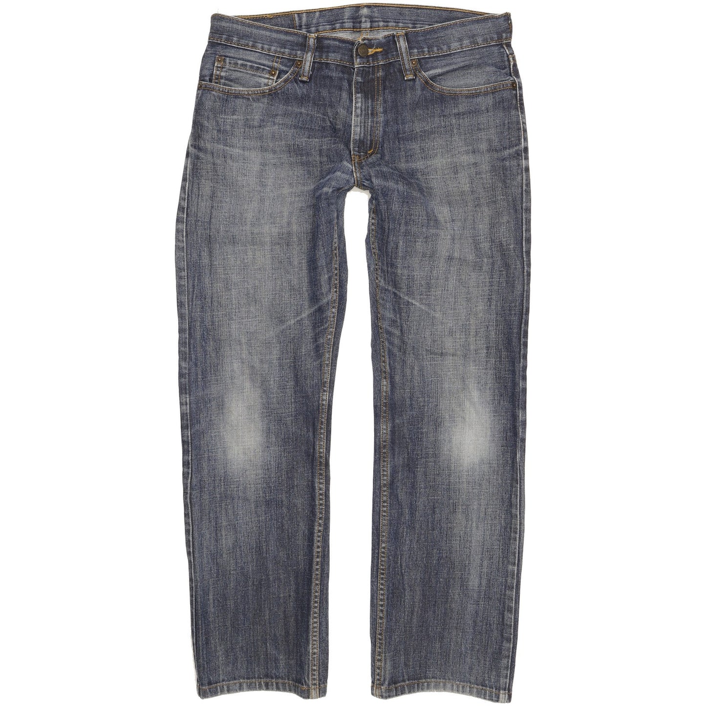 Levi's 514 Men Blue Straight Slim Jeans W33 L29