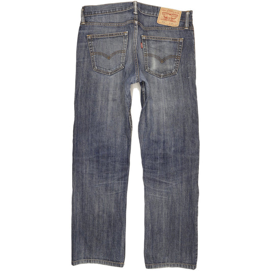 Levi's 514 Men Blue Straight Slim Jeans W33 L29